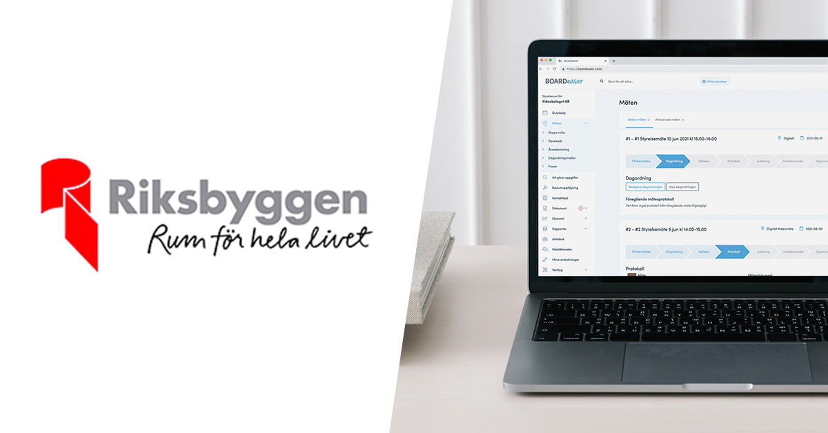 Boardeaser samarbetar med Riksbyggen